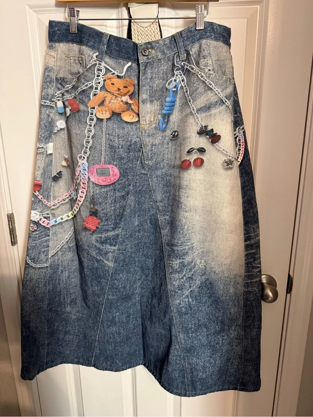 Denim Bear skirt